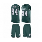 Men's Nike Philadelphia Eagles #94 Haloti Ngata Limited Midnight Green Tank Top Suit NFL Jersey