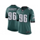 Men's Nike Philadelphia Eagles #96 Derek Barnett Limited Midnight Green Team Color NFL Jersey