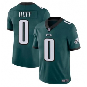 Men's Philadelphia Eagles #0 Bryce Huff Green Vapor Untouchable Limited Football Stitched Jersey