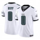 Men's Philadelphia Eagles #0 Bryce Huff White 2024 F.U.S.E. Vapor Untouchable Limited Football Stitched Jersey