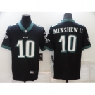 Men's Philadelphia Eagles #10 Gardner Minshew II Nike Midnight Black Limited Player Jersey