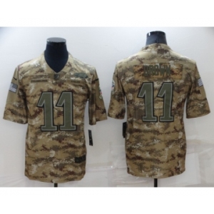 Men's Philadelphia Eagles #11 A. J. Brown Nike Camo 2018 Salute to Service Stitched NFL Limited Jersey