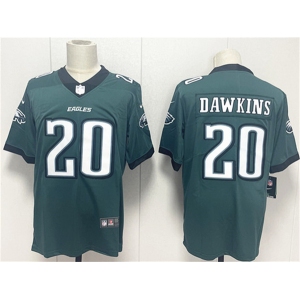 Men's Philadelphia Eagles #20 Brian Dawkins Green 2024 New Vapor Untouchable Limited Football Stitched Jersey