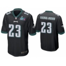 Men's Philadelphia Eagles #23 C.J. Gardner-Johnson Limited Black Super Bowl LVII Vapor Jersey