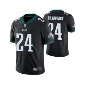Men's Philadelphia Eagles #24 James Bradberry Black Vapor Untouchable Limited Stitched Jersey
