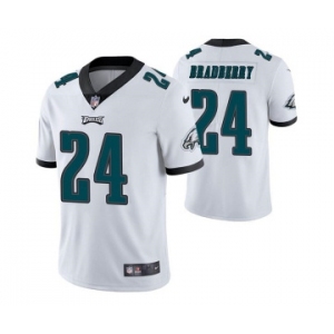 Men's Philadelphia Eagles #24 James Bradberry White Vapor Untouchable Limited Stitched Jersey