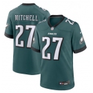 Men's Philadelphia Eagles #27 Quinyon Mitchell Green Vapor Untouchable Limited Stitched Football Jersey