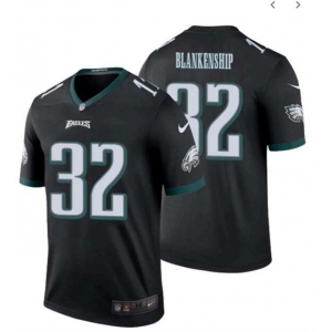 Mens Philadelphia Eagles #32 Reed Blankenship Nike Black Vapor Limited Jersey