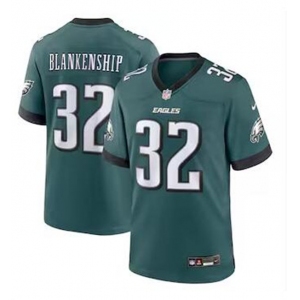 Mens Philadelphia Eagles #32 Reed Blankenship Nike Midnight Green Vapor Limited Jersey
