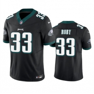 Men's Philadelphia Eagles #33 Bradley Roby Black 2023 F.U.S.E. Vapor Untouchable Limited Football Stitched Jersey