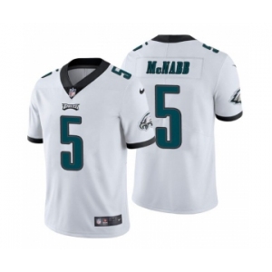 Men's Philadelphia Eagles #5 Donovan McNabb White Vapor Untouchable Limited Stitched Jersey