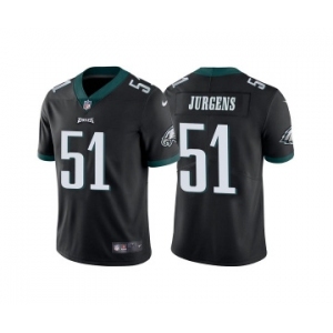 Men's Philadelphia Eagles #51 Cameron Jurgens Black Vapor Untouchable Limited Stitched Jersey
