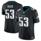 Men's Philadelphia Eagles #53 Zack Baun Black 2025 F.U.S.E. Vapor Untouchable Limited Football Stitched Jersey