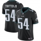 Men's Philadelphia Eagles #54 Jeremiah Trotter Jr Black 2024 Draft Vapor Untouchable Limited Football Stitched Jersey