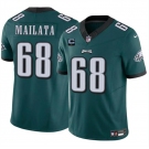 Men's Philadelphia Eagles #68 Jordan Mailata Green F.U.S.E With 1-Star C Patch Vapor Untouchable Limited Football Stitched Jersey