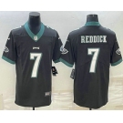 Men's Philadelphia Eagles #7 Haason Reddick Black Vapor Untouchable Limited Stitched Jersey