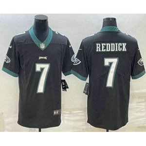 Men's Philadelphia Eagles #7 Haason Reddick Black Vapor Untouchable Limited Stitched Jersey