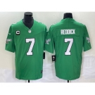 Men's Philadelphia Eagles #7 Haason Reddick Green 2023 F.U.S.E. With C Patch Vapor Untouchable Stitched Football Jersey