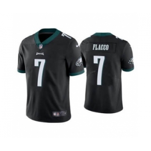 Men's Philadelphia Eagles #7 Joe Flacco Black Vapor Untouchable Limited Stitched Football Jersey