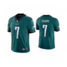 Men's Philadelphia Eagles #7 Joe Flacco Green Vapor Untouchable Limited Stitched Football Jersey