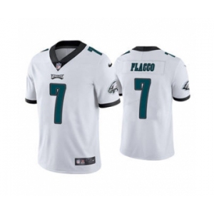 Men's Philadelphia Eagles #7 Joe Flacco White Vapor Untouchable Limited Stitched Football Jersey