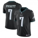 Men's Philadelphia Eagles #7 Kenny Pickett Black Vapor Untouchable Limited Football Stitched Jersey