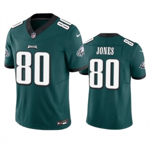 Men's Philadelphia Eagles #80 Julio Jones Green 2023 F.U.S.E. Vapor Untouchable Limited Football Stitched Jersey