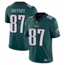 Men's Philadelphia Eagles #87 Jahan Dotson Green Vapor Untouchable Limited Stitched Football Jersey