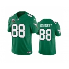 Men's Philadelphia Eagles #88 Dallas Goedert Green 2023 F.U.S.E. With C Patch Vapor Untouchable Stitched Football Jersey