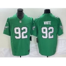 Men's Philadelphia Eagles #92 Reggie White Green 2023 F.U.S.E. Vapor Untouchable Stitched Football Jersey