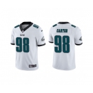 Men's Philadelphia Eagles #98 Jalen Carter White Vapor Untouchable Limited Stitched Jersey