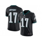 Nike Philadelphia Eagles #17 Alshon Jeffery Black Men's Stitched NFL Limited Rush Jersey