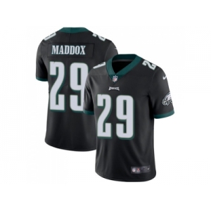 Nike Philadelphia Eagles #29 Avonte Maddox Black Alternate Men Stitched NFL Vapor Untouchable Limited Jersey