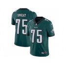 Nike Philadelphia Eagles #75 Josh Sweat Midnight Green Team Color Men Stitched NFL Vapor Untouchable Limited Jersey