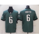 Philadelphia Eagles #6 DeVonta Smith Green Vapor Untouchable Limited Player Football Jersey