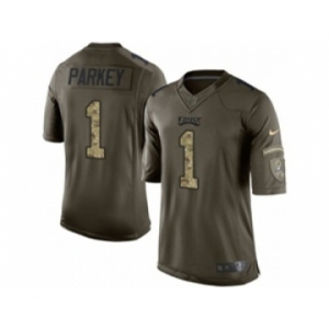 nike nfl jerseys philadelphia eagles #1 cody parkey army green[nike Limited Salute To Service]
