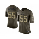 nike nfl jerseys philadelphia eagles #55 brandon graham army green[nike Limited Salute To Service][graham]