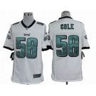 nike nfl jerseys philadelphia eagles #58 cole white[nike limited]