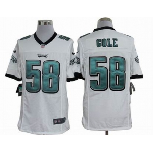nike nfl jerseys philadelphia eagles #58 cole white[nike limited]