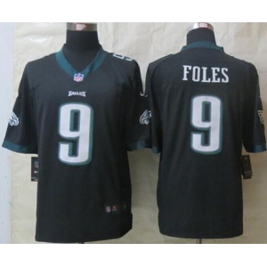 nike nfl jerseys philadelphia eagles #9 foles black[nike limited]