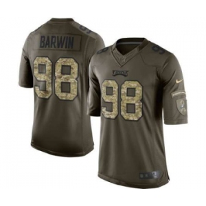 nike nfl jerseys philadelphia eagles #98 barwin army green[nike Limited Salute To Service]