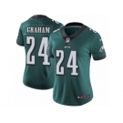 Women Nike Philadelphia Eagles #24 Corey Graham Midnight Green Team Color Vapor Untouchable Limited Player NFL Jersey