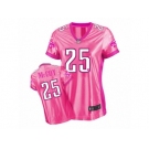 Women Nike Philadelphia Eagles #25 LeSean McCoy Pink NFL Jersey