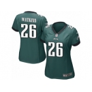 Women Nike Philadelphia Eagles #26 Jaylen Watkins Game Midnight Green Team Color NFL Jersey