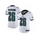 Women Nike Philadelphia Eagles #26 Jaylen Watkins White Vapor Untouchable Limited Player NFL Jersey