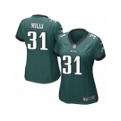 Women Nike Philadelphia Eagles #31 Jalen Mills Game Midnight Green Team Color NFL Jersey