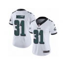 Women Nike Philadelphia Eagles #31 Jalen Mills White Vapor Untouchable Limited Player NFL Jersey