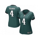 Women Nike Philadelphia Eagles #4 Jake Elliott Game Midnight Green Team Color NFL Jersey