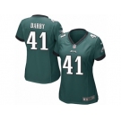 Women Nike Philadelphia Eagles #41 Ronald Darby Game Midnight Green Team Color NFL Jersey