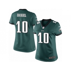 Women's Nike Philadelphia Eagles #10 Chase Daniel Limited Midnight Green Team Color NFL Jersey